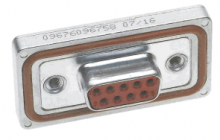 09676376758 | HARTING | D SUB IP 67 FE ANG_PCB_37P_S4_METAL FRAM