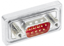 09678376715 | HARTING | D SUB IP 67 37 POLE STRAIGHT FRONT METAL