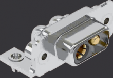 09691009085 | HARTING | D-Sub M 2W2C ANG FE 20A UNC NM30 BL