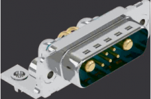 09692009032 | HARTING | D-Sub M 7W2 ANG MA 20A UNC NM30 BL