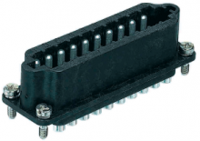 09700202621 | HARTING | Staf 20 Pos. M Insert Solder