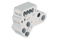 09990000376 | HARTING | Locator Set Han D/E/C, for Crimping tool