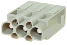 09140073001 | HARTING | Han вилка, модуль 40/10А, 3/4к