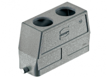 19300160456 | HARTING | Han B Hood Top Entry 2reels 2xM25