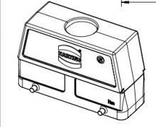 19300240427 | HARTING | кожух кабельный ввод каб.торц.