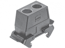 19307160766 | HARTING | Han 16B HCC верхний ввод 2xM25-черный