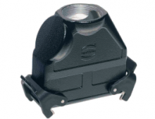 19307240729 | HARTING | Han 24B Hood coupler HC M50 black 2lever