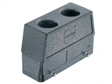 19370240466 | HARTING | Han 24M Hood Top Entry 2xM25