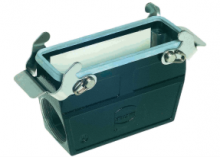 19370240733 | HARTING | Han M Hood Coupler 2 Lev. M40 side entry