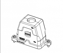 19400100412 | HARTING | Han 10HPR кожух каб. M32