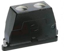 19400240431 | HARTING | Прямой кожух Han 24HPR 2x M25