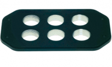 19400489822 | HARTING | Han 48HPR cover angled housing 6XM32