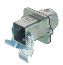 19620031121 | HARTING | Han 3A Bulkhead feed-thru housing