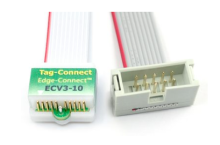 20-pin Cortex Ribbon Cable 4? length with 50 mil connectors | Tag-Connect | .