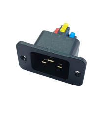 803749-SF | TE Connectivity | IEC Inlet Filter 250VAC 1A Fasto