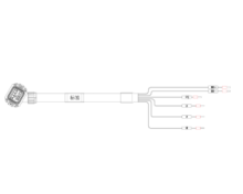 SL3520-E11BH-050 | Sinsegye | Энкодерный кабель SINSEGYE серии SL35, независимый, инкрементальный для двигателя 130…180 мм, винтовой разъем, гибкая прокладка, L = 5 м, арт. SL3520-E11BH-050