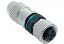 21031112405 | HARTING | розетка M-12 4к.