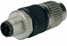 21032121306 | HARTING | Circular Connector w. Harax M12 L 3P M