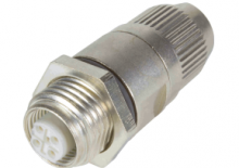 21033412425 | HARTING | PFT M12 shielded Harax B-cod.Female