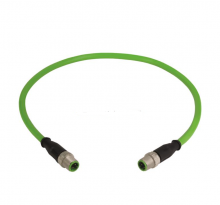 21349292477075 | HARTING | M12 Cable Assembly D-cod st/st m/m 7,5m