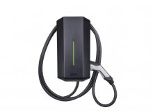 Зарядная станция | PCE | eMobility Тип 2 Режим 3 32 A 22 кВт RFID, Переключатель с ключом
