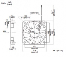 2406GL-04W-B39 | NMB | Вентилятор