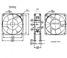 11938FB-B3N-EP-00 | NMB | Вентилятор