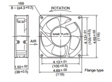 4715MS-12T-B5A | NMB | Вентилятор