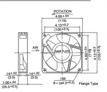 4715PS-20T-B30 | NMB | Вентилятор
