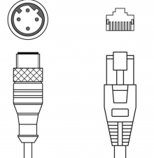 KSS ET-M12-4A-RJ45-A-P7-300 | Leuze Electronic Кабель (арт. 50135084)