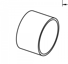 61030000055 втулка 10,0 - 11,0