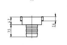 61030000071 кабельный ввод  8,0 - 9,0