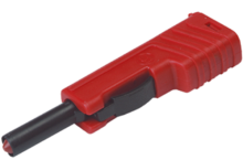 SLS200-RT | Hirschmann | Штекер 4 мм, винтовое соединение, 2,5 мм², CAT O, красный (арт. 932153101)