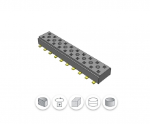 CLT-110-02-F-D | Samtec Разъем