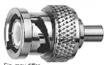 J01002A1940 | Telegartner | Прямой штекер BNC