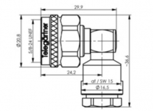 J01020A0179 | Telegartner | N Угловой Штекер