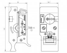 N00091A0015 | Telegartner | Режущий инструмент (1/2 "и 7/8")