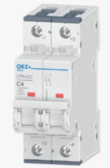 LTN-UC-4C-2 | OEZ | Двухполюсный автоматический выключатель  4А