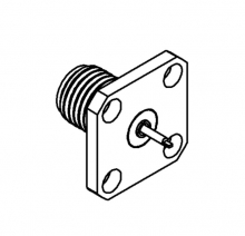 R125501000 | Radiall Коаксиальный разъем