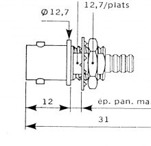 R141308000 | Radiall | Коаксиальный разъем