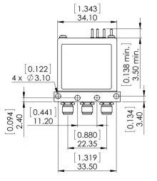 R570423100 | Radiall | Переключатель СВЧ
