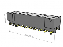 S2M-110-02-L-D-LC | Samtec | Розетка