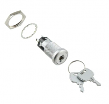 SK12AAW01
SWITCH KEYLOCK 2POS SPDT 3A 125V | NKK Switches | Переключатель