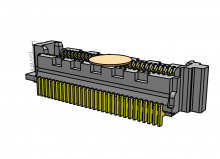 SS4-30-3.50-L-D-K-TR | Samtec | Ультратонкая полоса гнезда