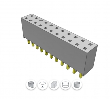 SSQ-111-01-G-D Разъем Samtec