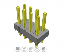 TSW-104-07-G-D Клемма