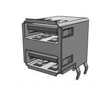 USB-A-D-S-B-TH | Samtec | Интерфейс