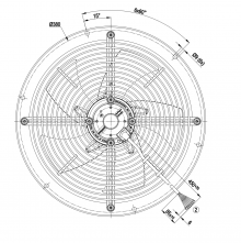 W2D300-CP02-30 | ebm-papst | Вентилятор