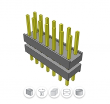 ZW-07-15-l-D-250-140 | Samtec Разъем